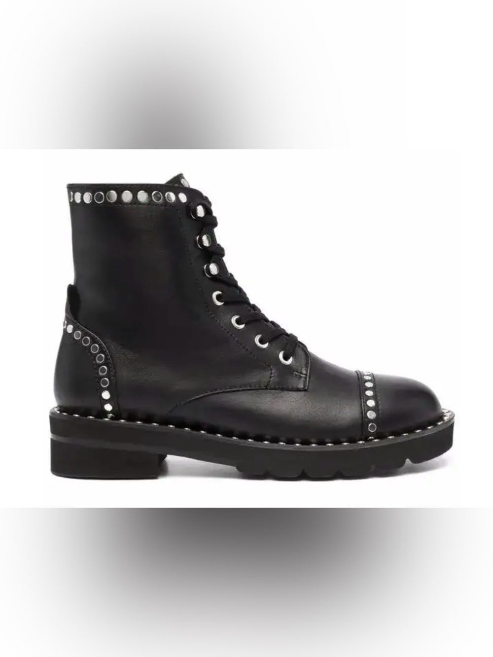 Stuart Weitzman Mila Lift Studded Boots. Size 40.5 (10). Worn once indoors.
